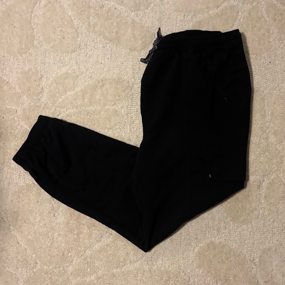 Black Jaanuu Jogger Scrub Pants Size XL